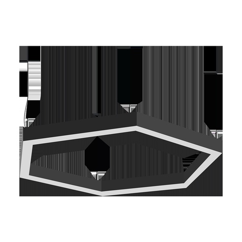 Светодиодный фигурный светильник MS-HEX-O Шестиугольник 6x500mm 110W  3000/4000/6000К