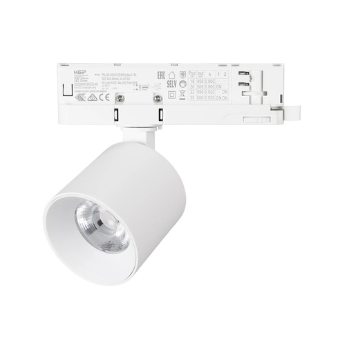 Светильник LGD-DYKE-4TR-R75-16W Day4000 (WH, 20 deg, 230V, DALI) (Arlight, IP20 Металл, 5 лет)
