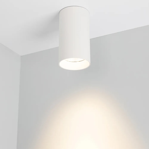 Светильник накладной SP-POLO-R85-1-15W Warm White 40deg (White, White Ring) (Arlight, IP20 Металл, 3 года)