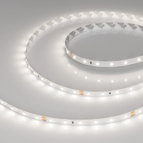 Лента светодиодная RT-A60-8mm 24V Day5000 CRI98 (7.2 W/m, IP20, 2835, 5m) (Arlight, Открытый)