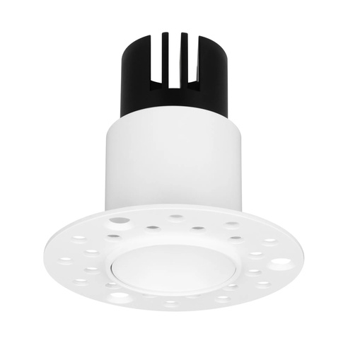 Светильник MS-INVISIO-TRIMLESS-R45-10W Warm2700 (WH-WH, 36 deg, 230V) (Arlight, IP54 Металл, 5 лет)