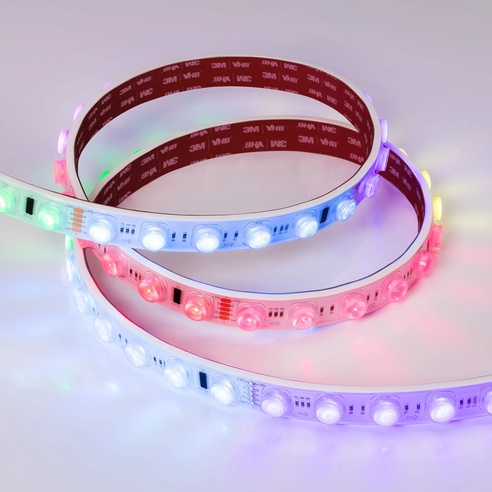 Лента светодиодная герметичная DMX-FLT-PS-S36-23mm 24V RGB-PX6 (20 W/m, IP67, 30deg, 5m) (Arlight, -)