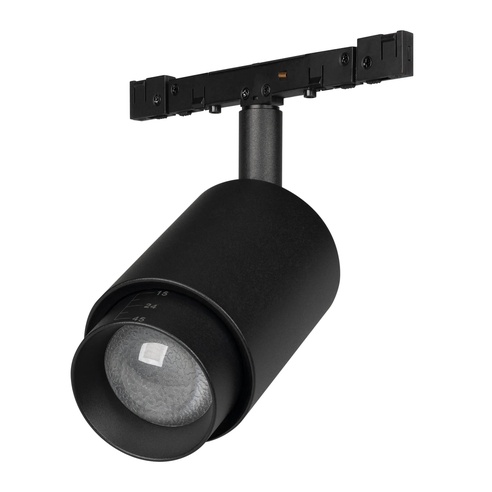 Светильник MAG-MICROCOSM-SPOT-ZOOM-R47-9W Day4000 (BK, 15-55 deg, 24V) (Arlight, IP20 Металл, 5 лет)
