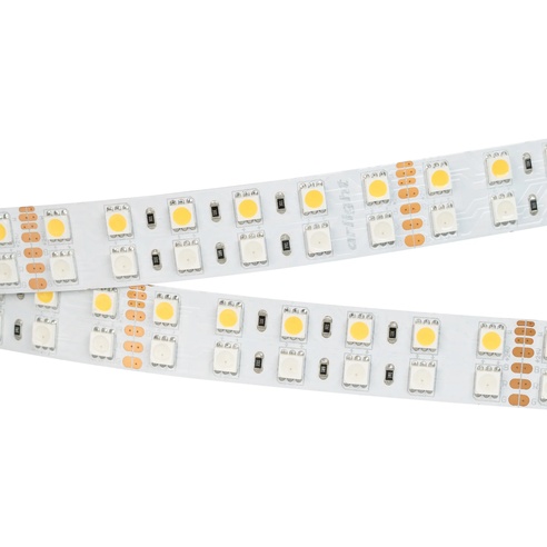 Лента светодиодная RT-B144-19mm 24V RGBW-White (32 W/m, IP20, 5060, 5m) (Arlight, 32 Вт/м, IP20)