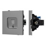 Механизм компьютерной розетки SCT-TENDO-MPC1-PL-GR (RJ-45, CAT6) (Arlight, -)