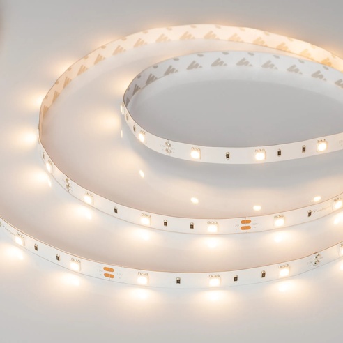 Лента светодиодная RT-B30-10mm 12V Warm2700 (7.2 W/m, IP20, 5060, 5m) (Arlight, 7.2 Вт/м, IP20)