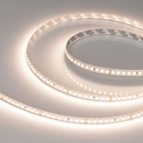 Лента светодиодная UL-A160-8mm 24V Warm3500 (12 W/m, IP20, 2835, 5m) (Arlight, 7 лет)