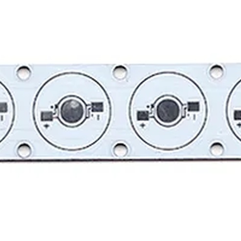 Плата 100x25-4E Emitter (4x LED, 724-117) (Turlens, -)