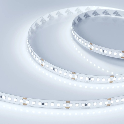 Лента светодиодная RT 2-5000 24V Cool 8K 3x (2835, 840 LED, LUX) (Arlight, 17 Вт/м, IP20)