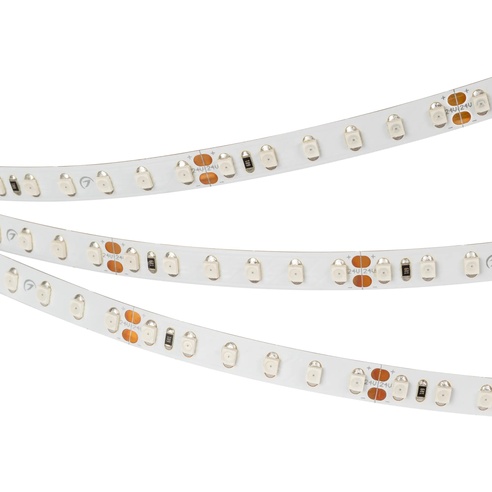 Лента светодиодная RT 2-5000 24V Blue 2x (3528, 600 LED, LUX) (Arlight, 9.6 Вт/м, IP20)