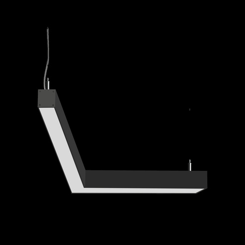 Светодиодный фигурный светильник MS-CORN L-образный 90гр. 750х750mm 30W 3000/4000/6000K