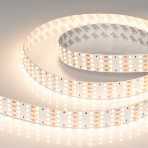 Лента UL-A320-24mm 24V Warm3000 (10 W/m, IP20, 3m) (Arlight, 7 лет)
