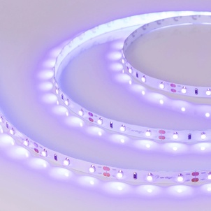 Лента светодиодная RT-A60-8mm 12V UV400 (4.8 W/m, IP20, 2835, 5m) (Arlight, Открытый)