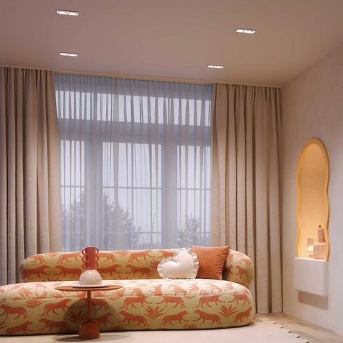 Светильник MS-FLOW-BUILT-S157x85-2x12W Day4000 (WH, 55 deg, 230V) (Arlight, IP20 Металл, 5 лет)