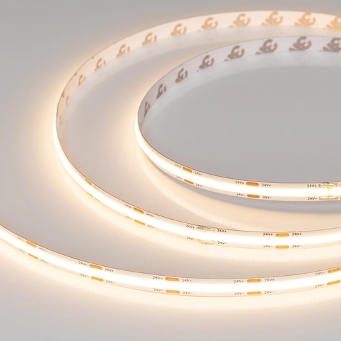 Лента светодиодная герметичная COB-NANO-X544-8mm 24V Warm3000 (11.5 W/m, IP65, CSP, 5m) (Arlight, -)