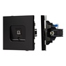 Механизм компьютерной розетки SCT-TENDO-MPC1-PL-BK (RJ-45, CAT6) (Arlight, -)