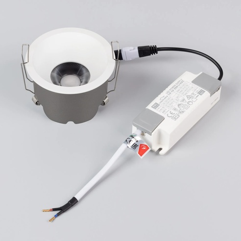Светильник MS-HARBOR-R82-10W Warm2700 (WH, 36 deg, 230V) (Arlight, IP20 Металл, 5 лет)