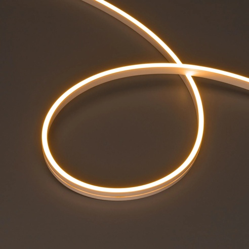 Лента светодиодная герметичная MOONLIGHT-SIDE-A168-4x10mm 24V Warm2300 (7.2 W/m, IP65, 5m, wire x2) (Arlight, Вывод прямой, 3 года)
