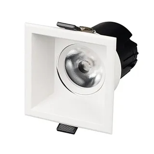 Светильник MS-FLOW-BUILT-S85x85-12W Day4000 (WH, 55 deg, 230V) (Arlight, IP20 Металл, 5 лет)