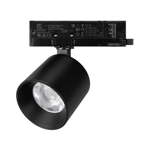 Светильник LGD-DYKE-4TR-R90-26W Day4000 (BK, 38 deg, 230V, DALI) (Arlight, IP20 Металл, 5 лет)