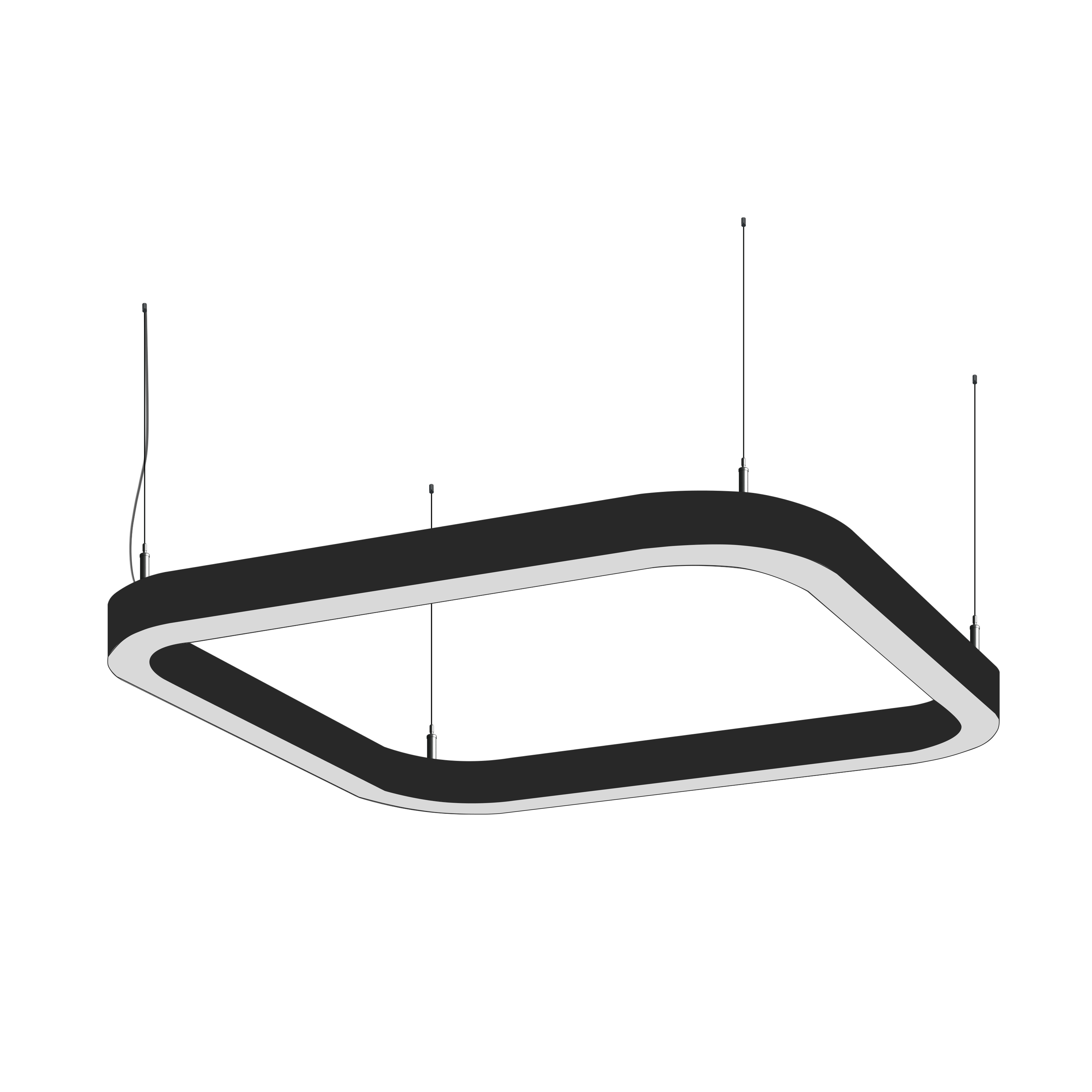 Cветодиодный фигурный светильник MS-ELLIPSE Суперэллипс 1400mm 84W 3000/4000/6000К