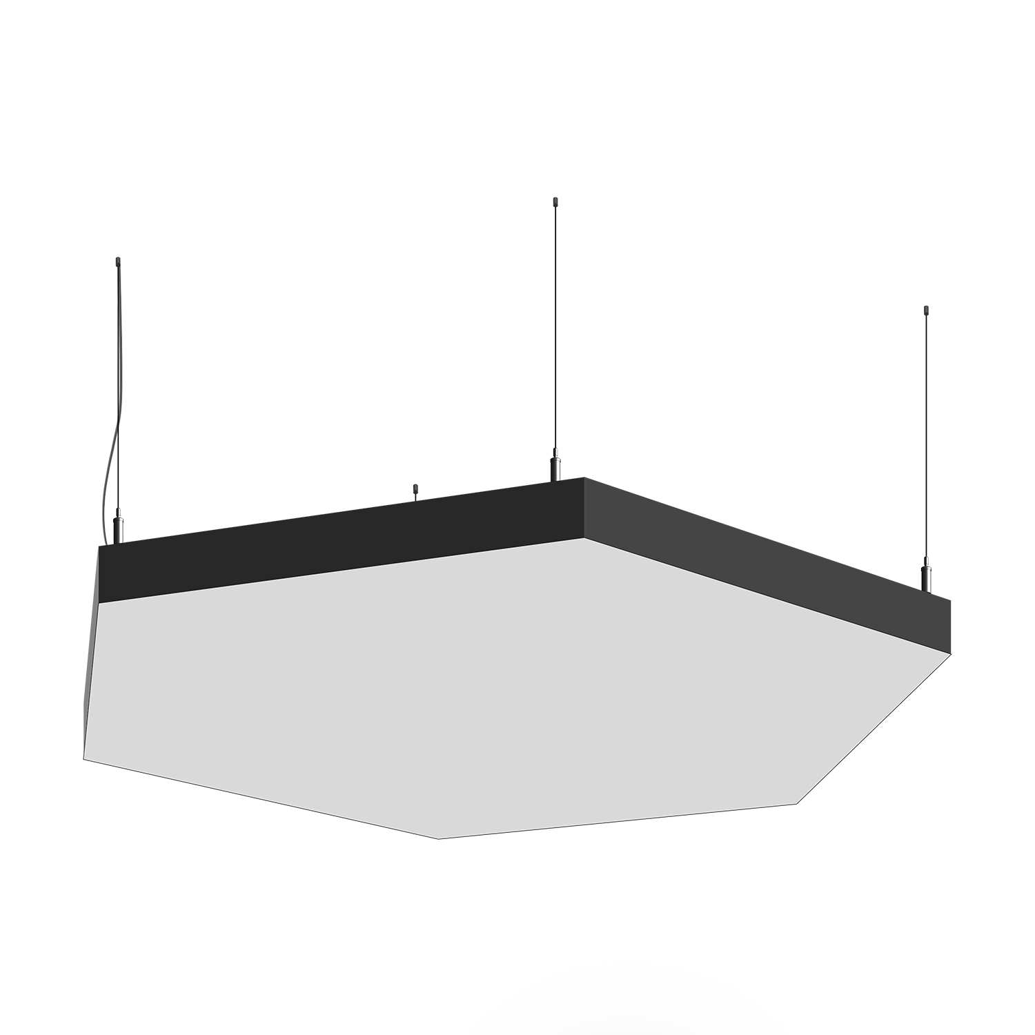 Cветодиодный фигурный светильник MS-HEX Гексагон 700mm 75W 3000/4000/6000K