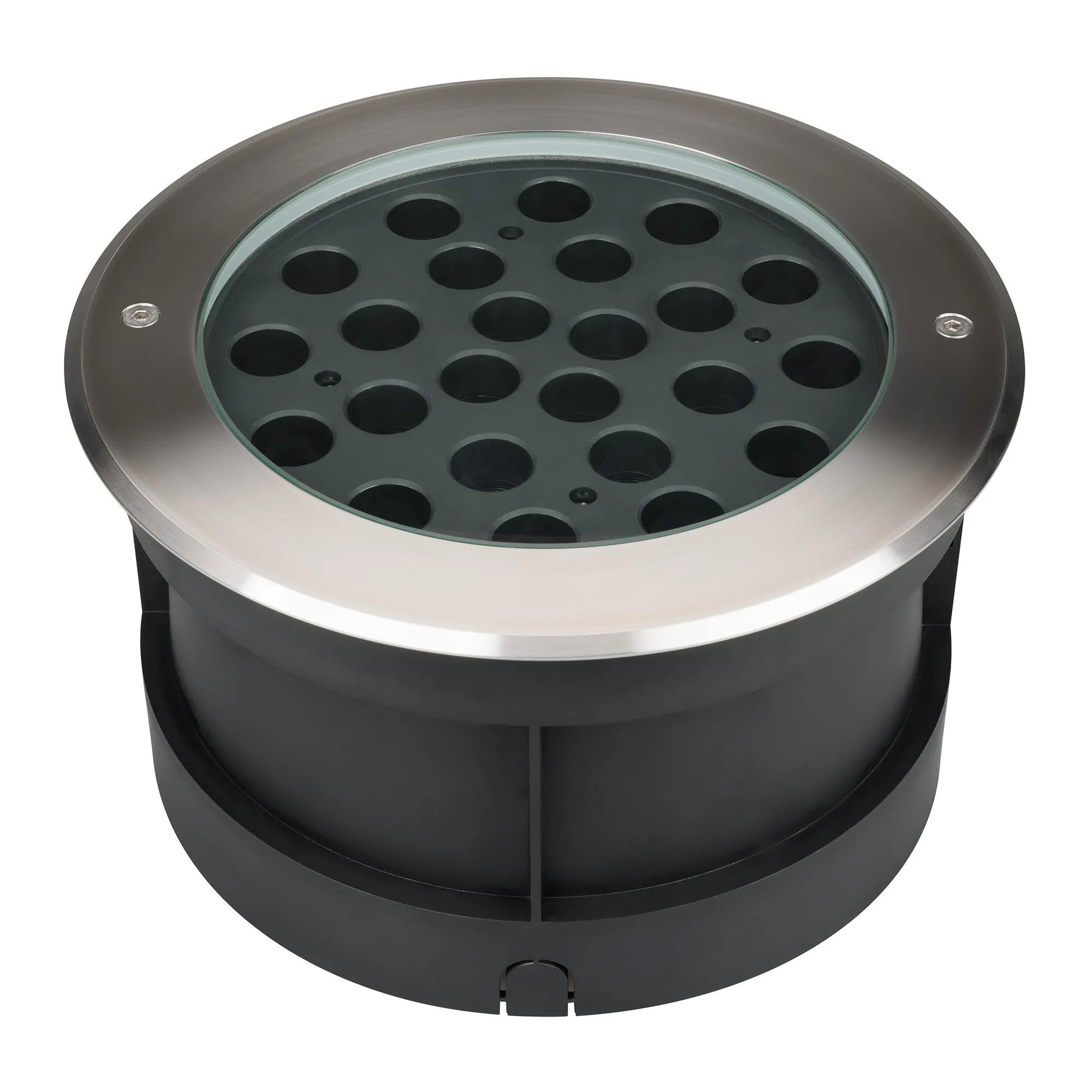 Светильник LTD-DAFNA-GROUND-R260-48W Warm3000 (SL, 45 deg, 230V) (Arlight, IP67 Металл, 5 лет)