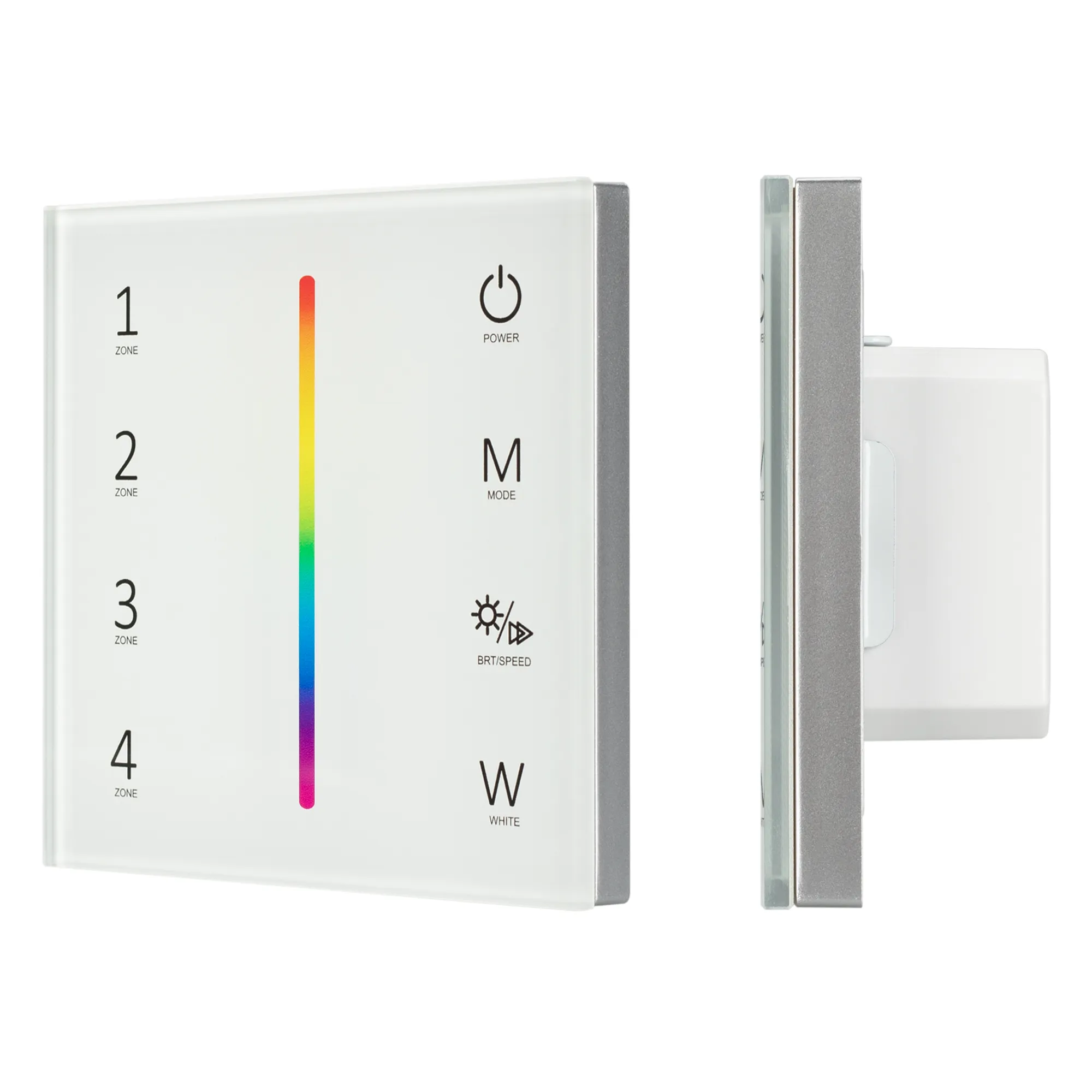 Панель Sens SMART-P45-RGBW White (230V, 4 зоны, 2.4G) (Arlight, IP20 Пластик, 5 лет) - изображение товара