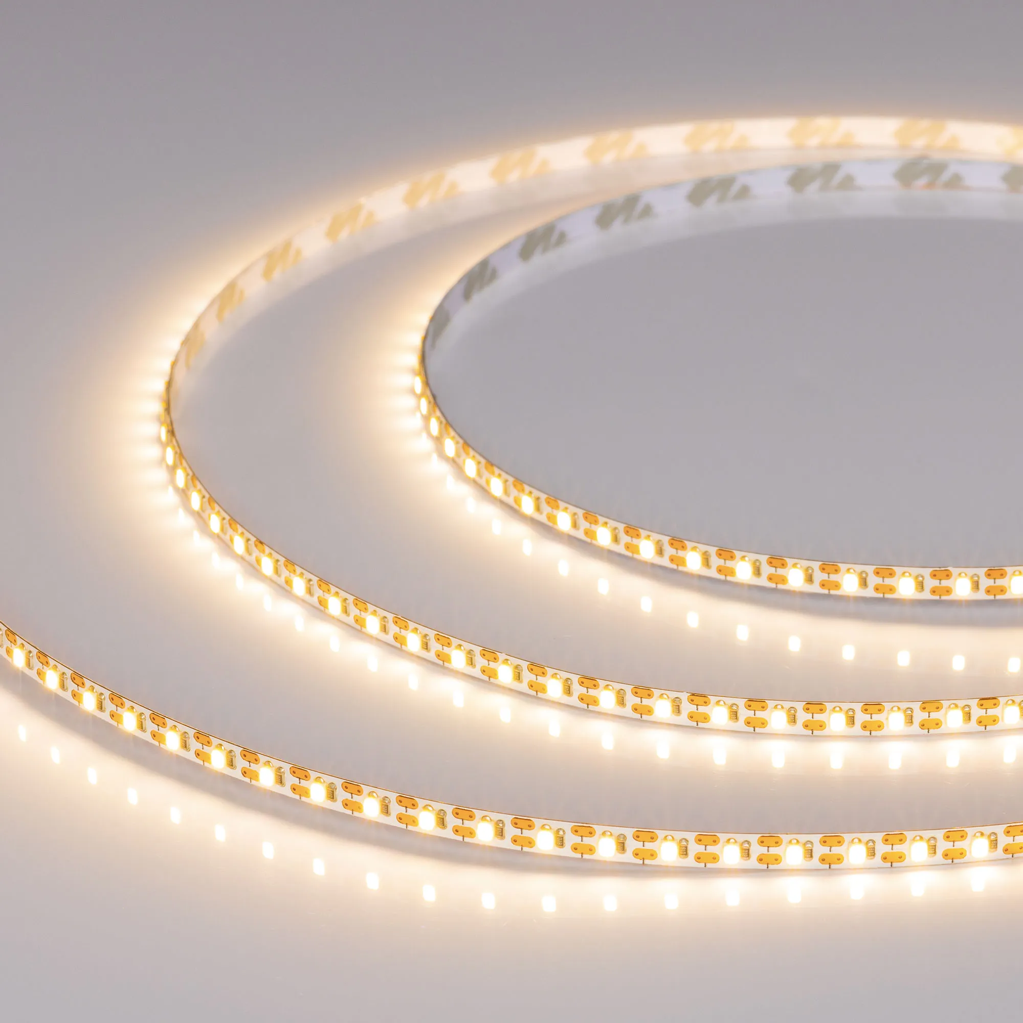 Лента FC-M160-4mm 24V Warm3000-CX1 (10 W/m, IP20, 5m) (Arlight, резка 1 светодиод) - изображение товара