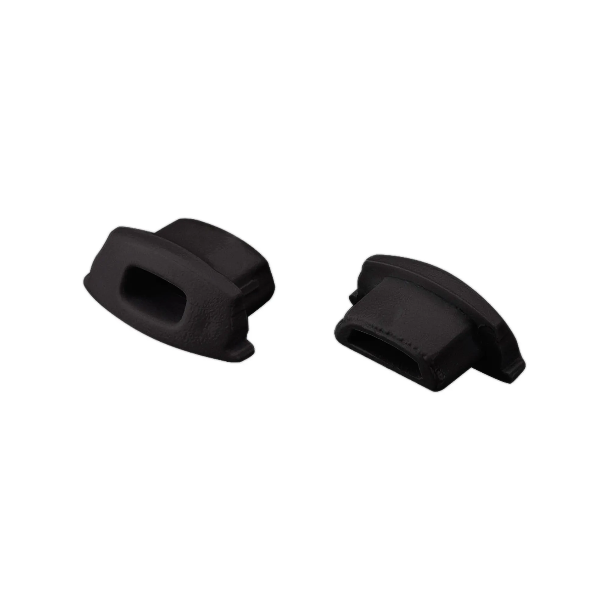 Заглушка ARH-BENT-W11 BLACK с отверстием (Arlight, Пластик) - изображение товара