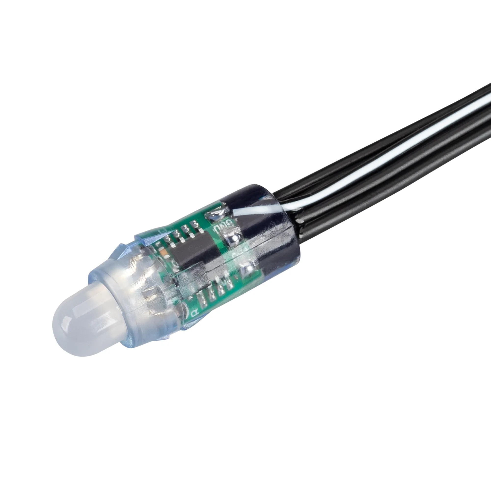 Герметичный управляемый модуль SPI-UVR-D12 12V White6000-BPT (0.3W, IP67, 90 deg) (Arlight, Пластик, 5 лет) - изображение товара