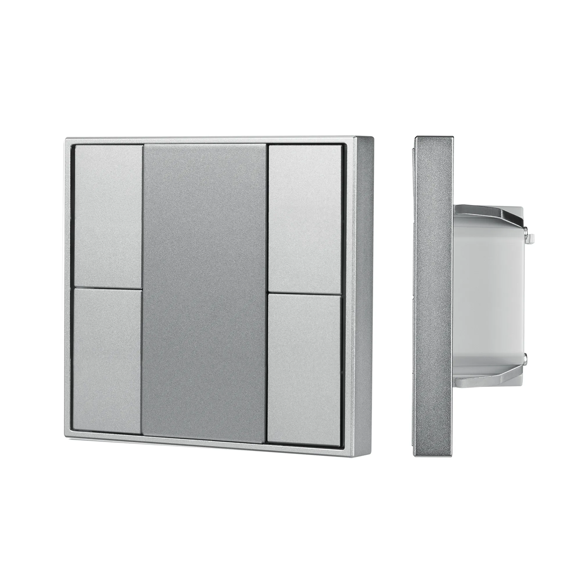 INTELLIGENT ARLIGHT Кнопочная панель DALI-201-23-4K-D2-IN Silver (BUS, Frame) (IARL, IP20 Металл, 3 года) - изображение товара