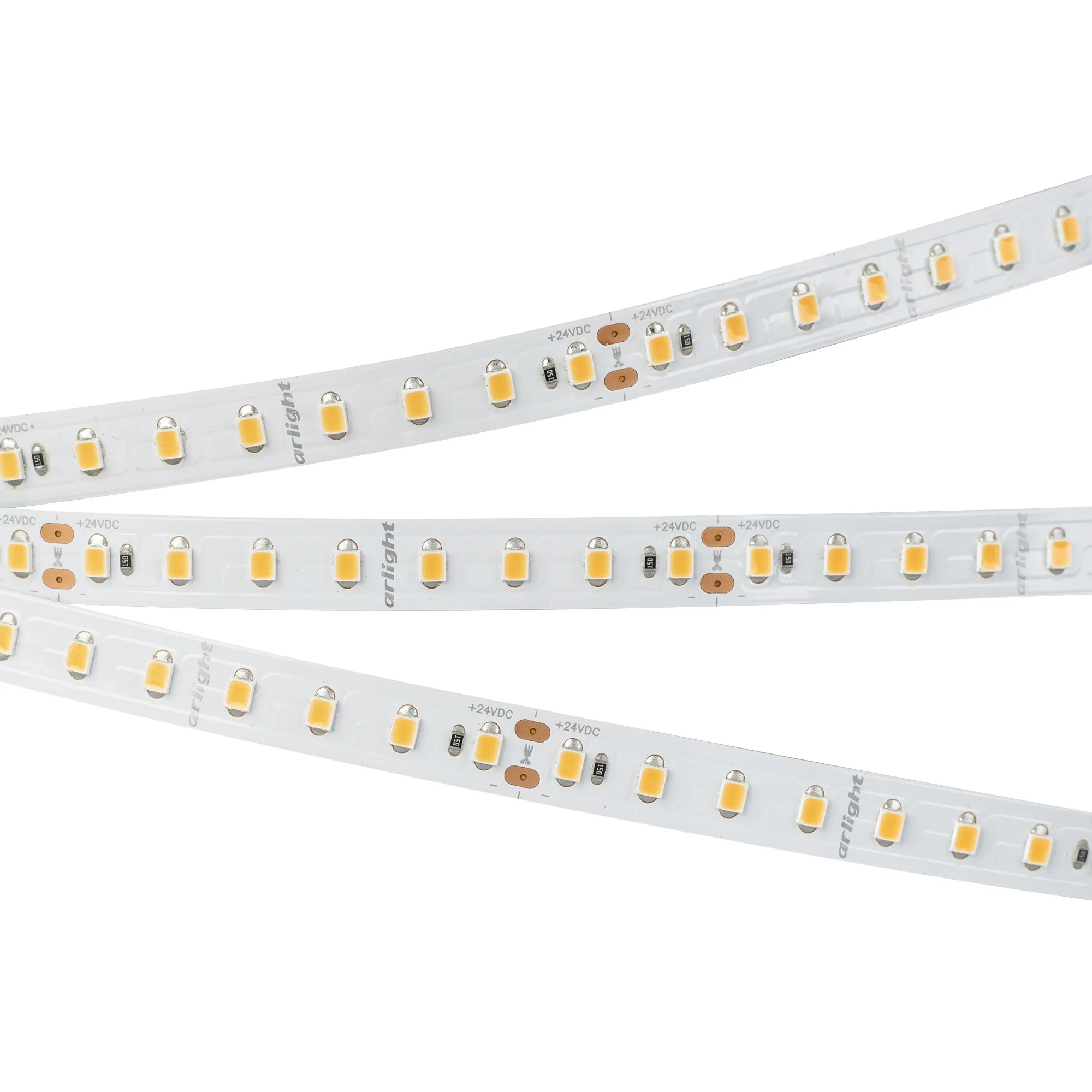 Лента светодиодная герметичная SHOP-SC-A112-10mm 24V Warm2700-Meat (18.4 W/m, IP54, 2835, 5m) (Arlight, -) - изображение товара