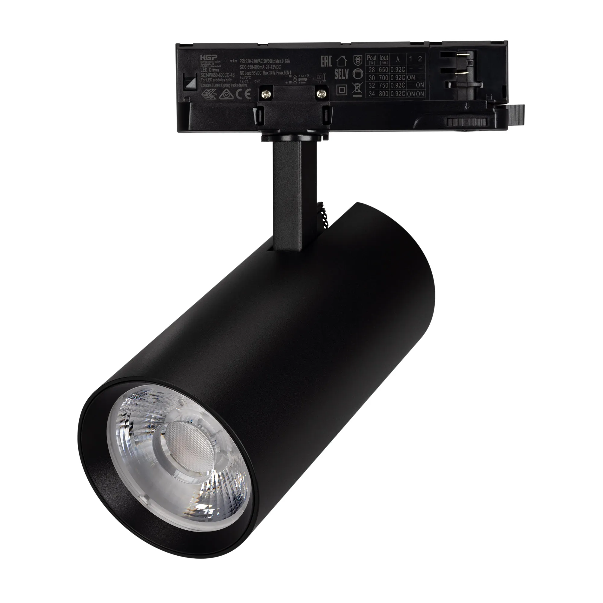 Светильник LGD-GERA-4TR-R90-30W Day4000 (BK, 36 deg, 230V) (Arlight, IP20 Металл, 5 лет)