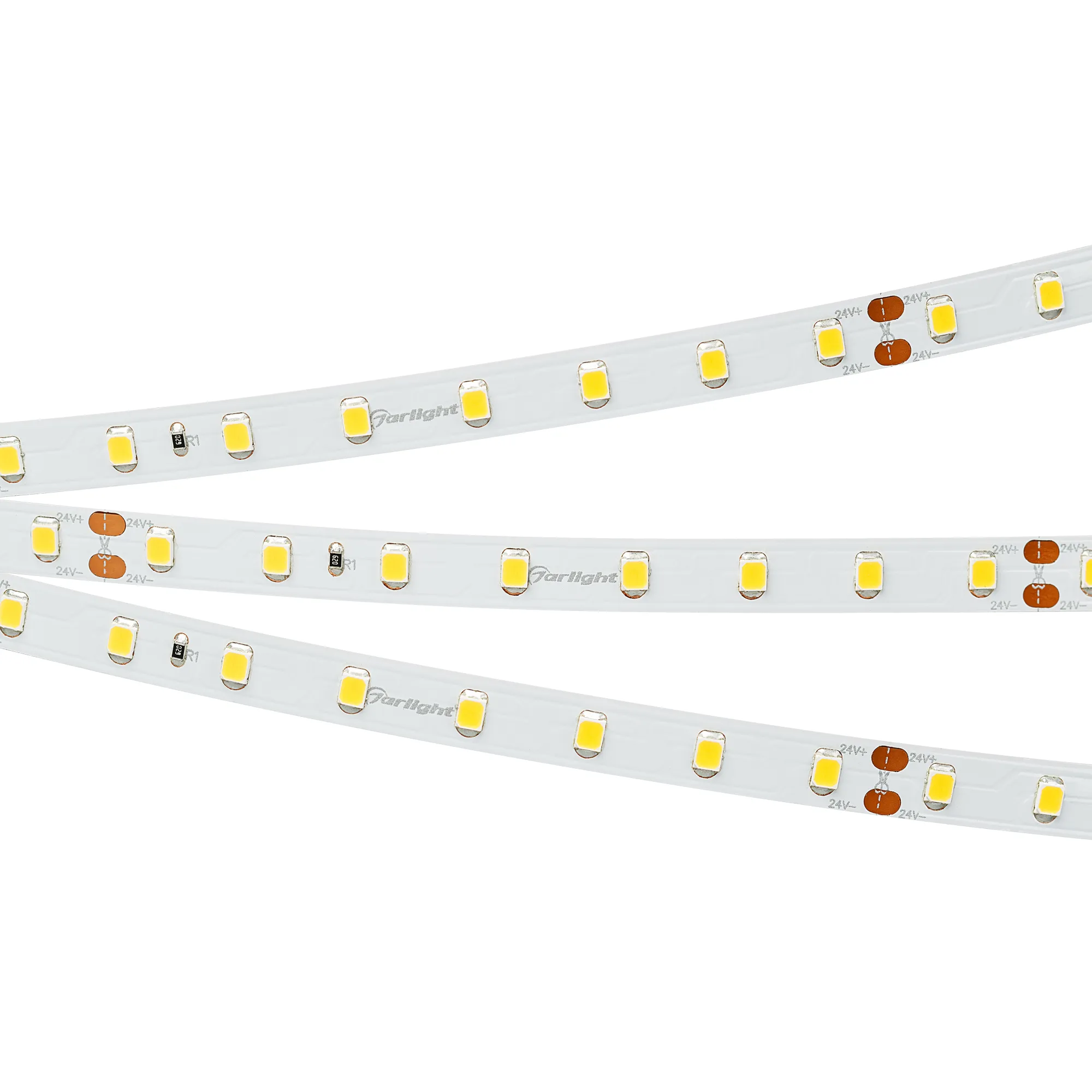 Лента светодиодная RT 2-5000-50m 24V Day4000 (2835, 80 LED/m, LUX) (Arlight, 6 Вт/м, IP20)