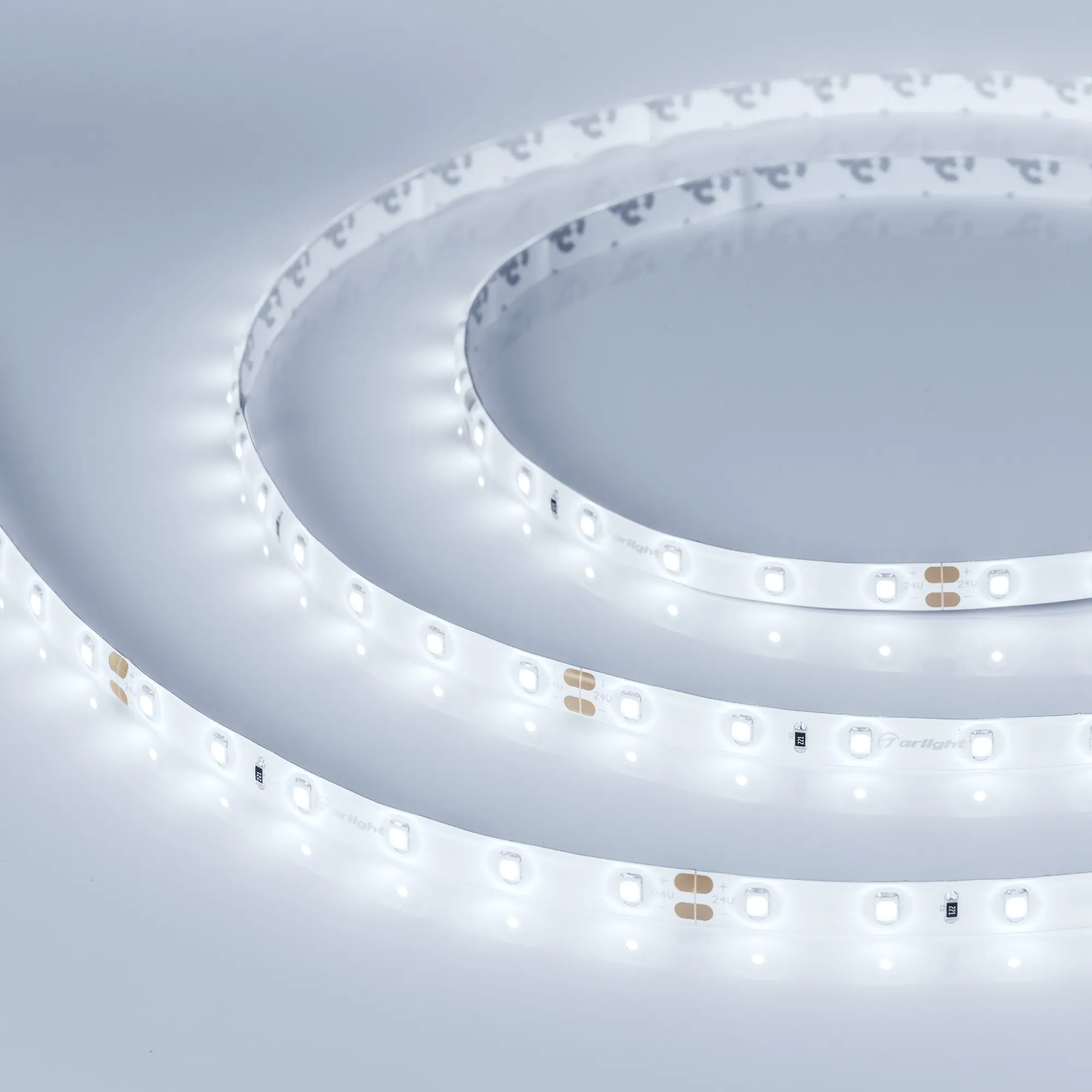 Лента светодиодная герметичная RTW-SE-A60-8mm 24V Cool 10K (7.2 W/m, IP65, 2835, 5m) (Arlight, -) - изображение товара