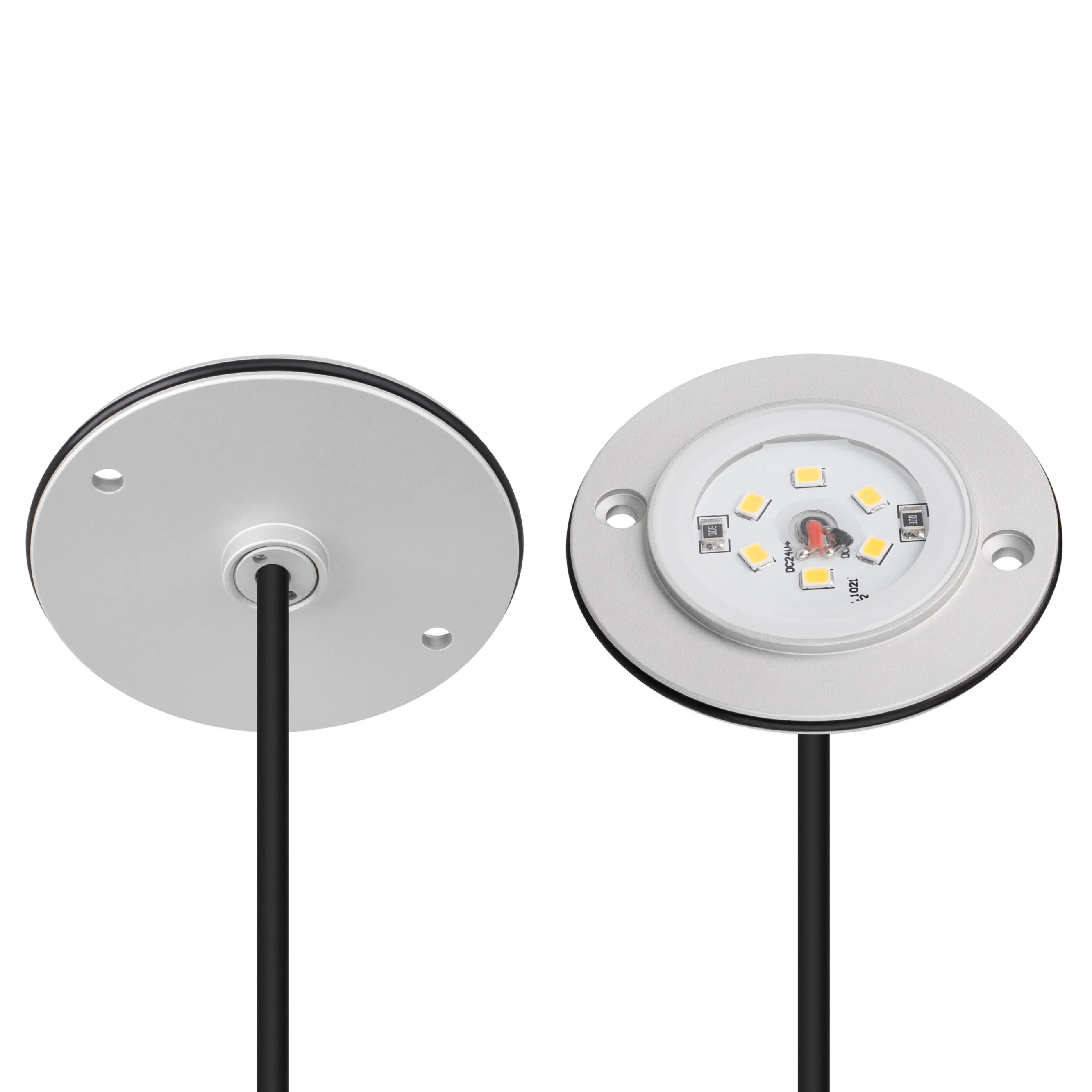 Светильник ART-DECK-LAMP-R56-3W Warm3000 (SL, 120 deg, 24V) (Arlight, IP67 Металл, 3 года) - изображение товара