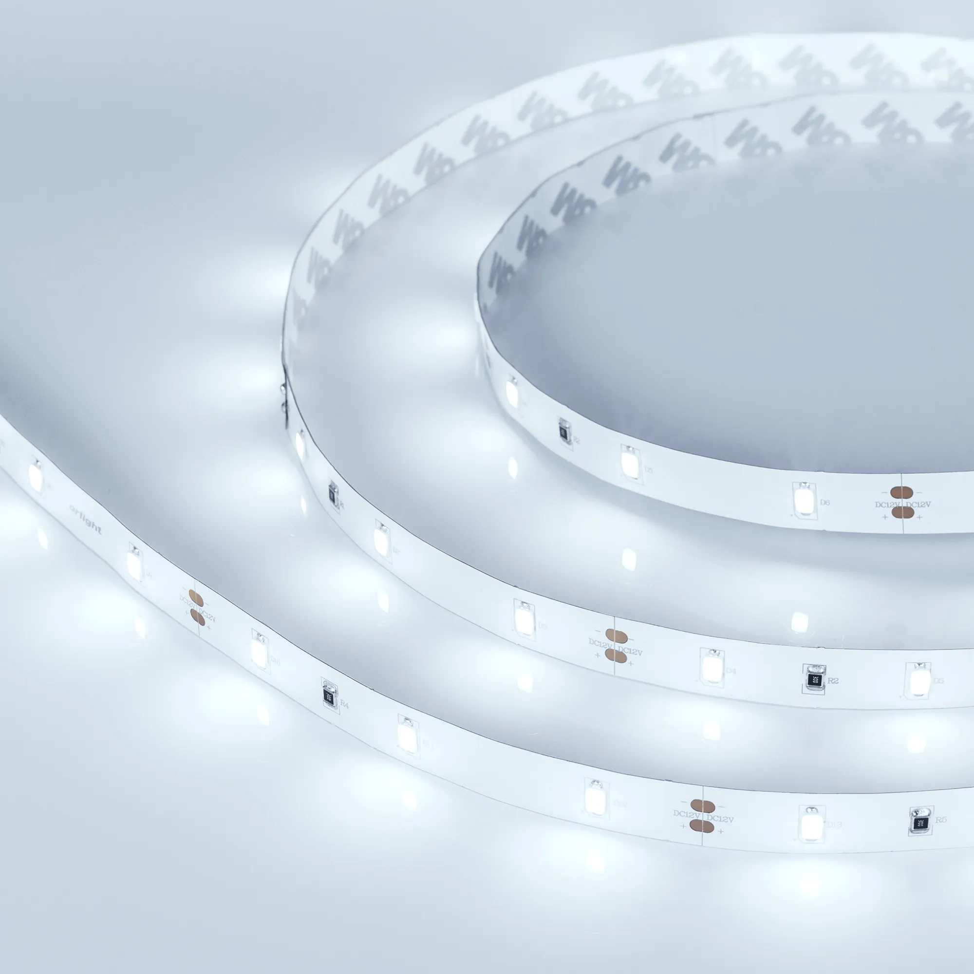 Лента светодиодная ULTRA-5000 12V Cool 8K (5630, 150 LED, LUX) (Arlight, 12 Вт/м, IP20)