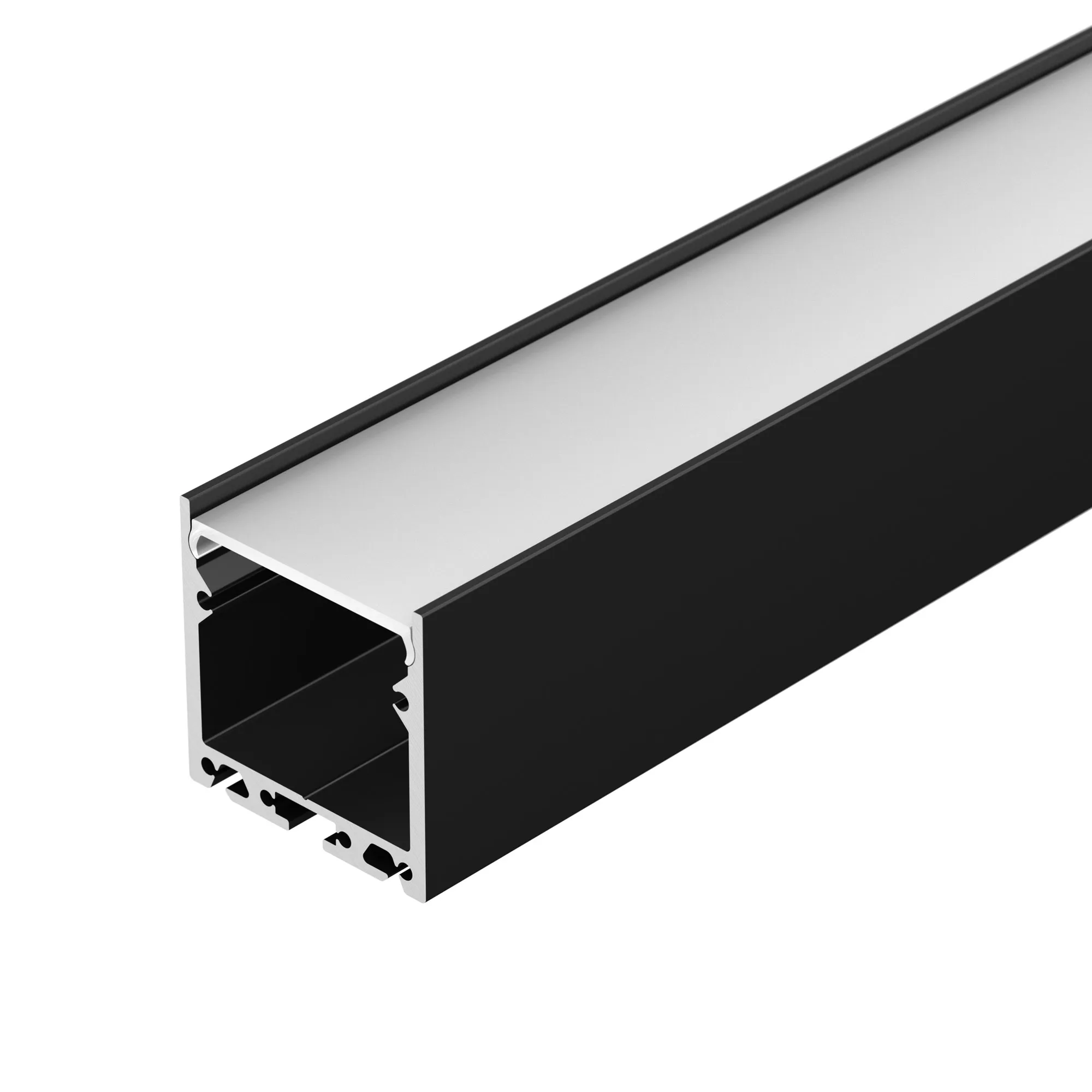 Профиль с экраном SL-LINE-3535-2500 BLACK+OPAL (Arlight, Алюминий) - изображение товара