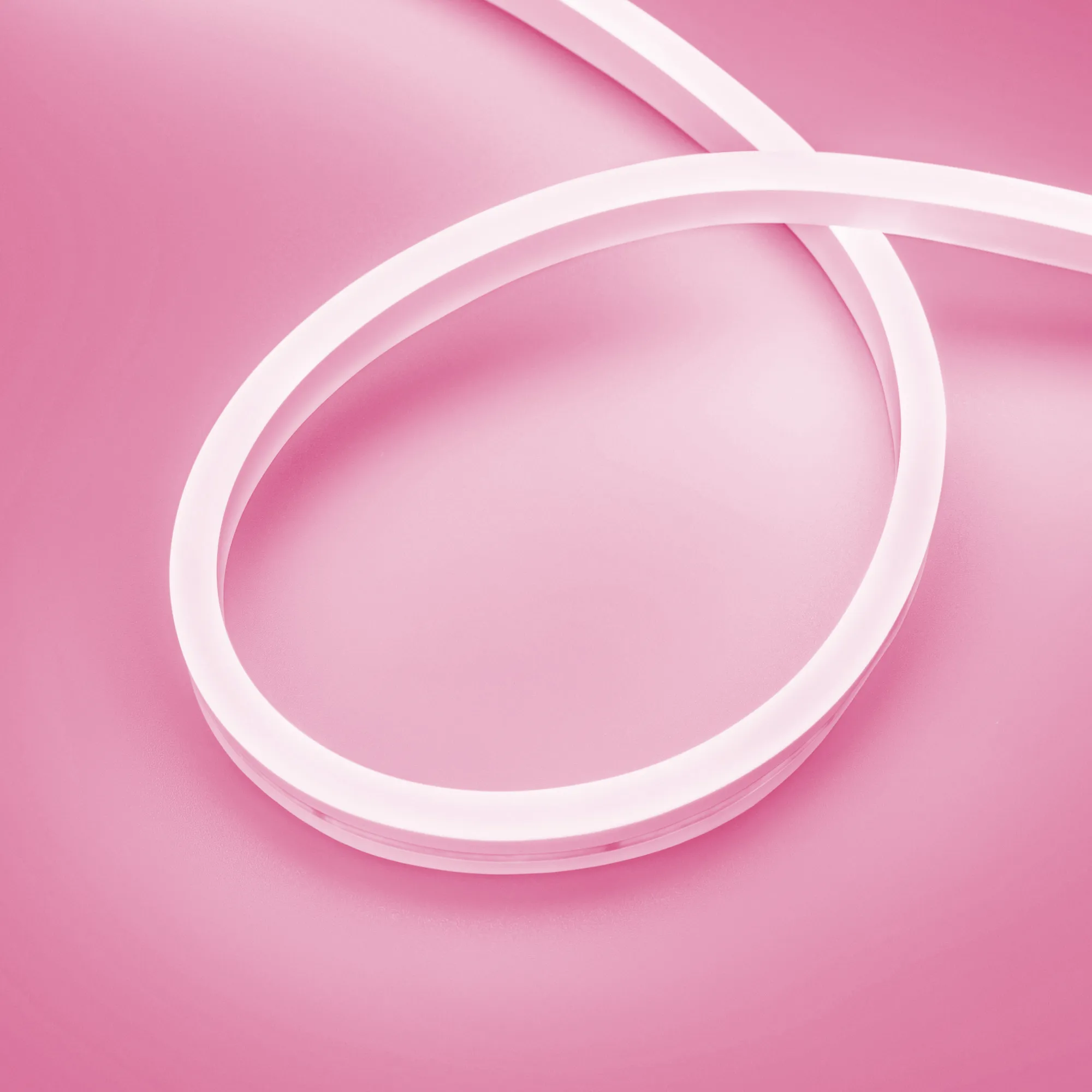 Лента светодиодная герметичная AURORA-PS-A120-16x8mm 24V Pink (10 W/m, IP65, 2835, 5m) (Arlight, Силикон) - изображение товара