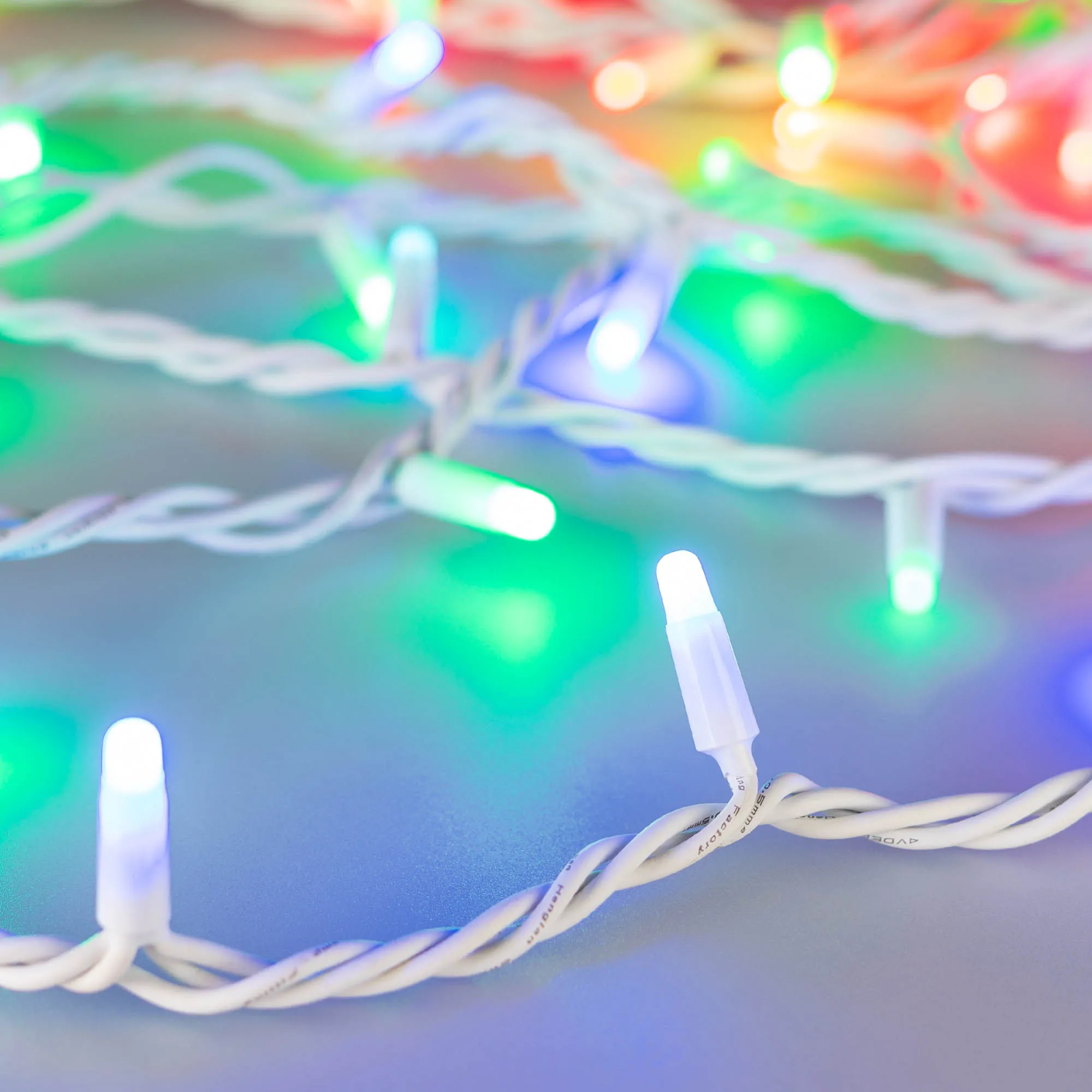 Светодиодная гирлянда ARD-STRING-PRO-10000-WHITE-95LED-MILK-LIVE RGBW-DMX (24V, 10W) (Ardecoled, IP65)