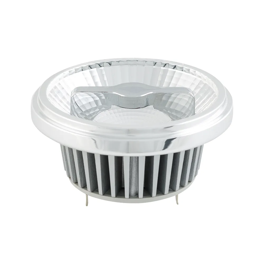 Лампа AR111-FORT-G53-15W-DIM Warm3000 (Reflector, 24 deg, драйвер 350mA) (Arlight, Металл)