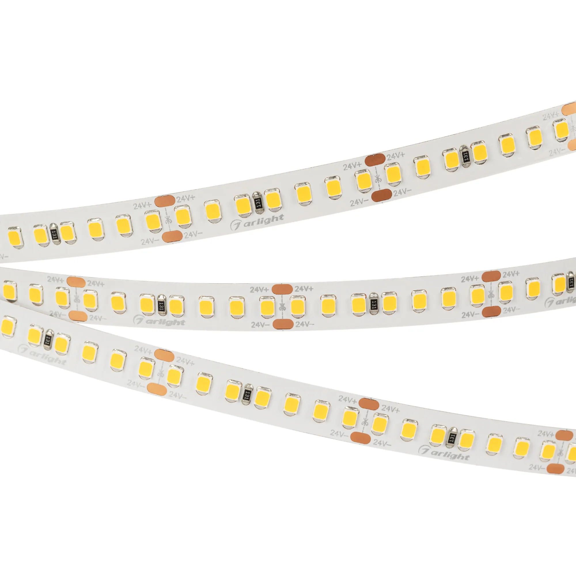 Лента светодиодная RT 2-5000 24V Day4000 3x (2835, 840 LED, CRI98) (Arlight, 17 Вт/м, IP20) - изображение товара