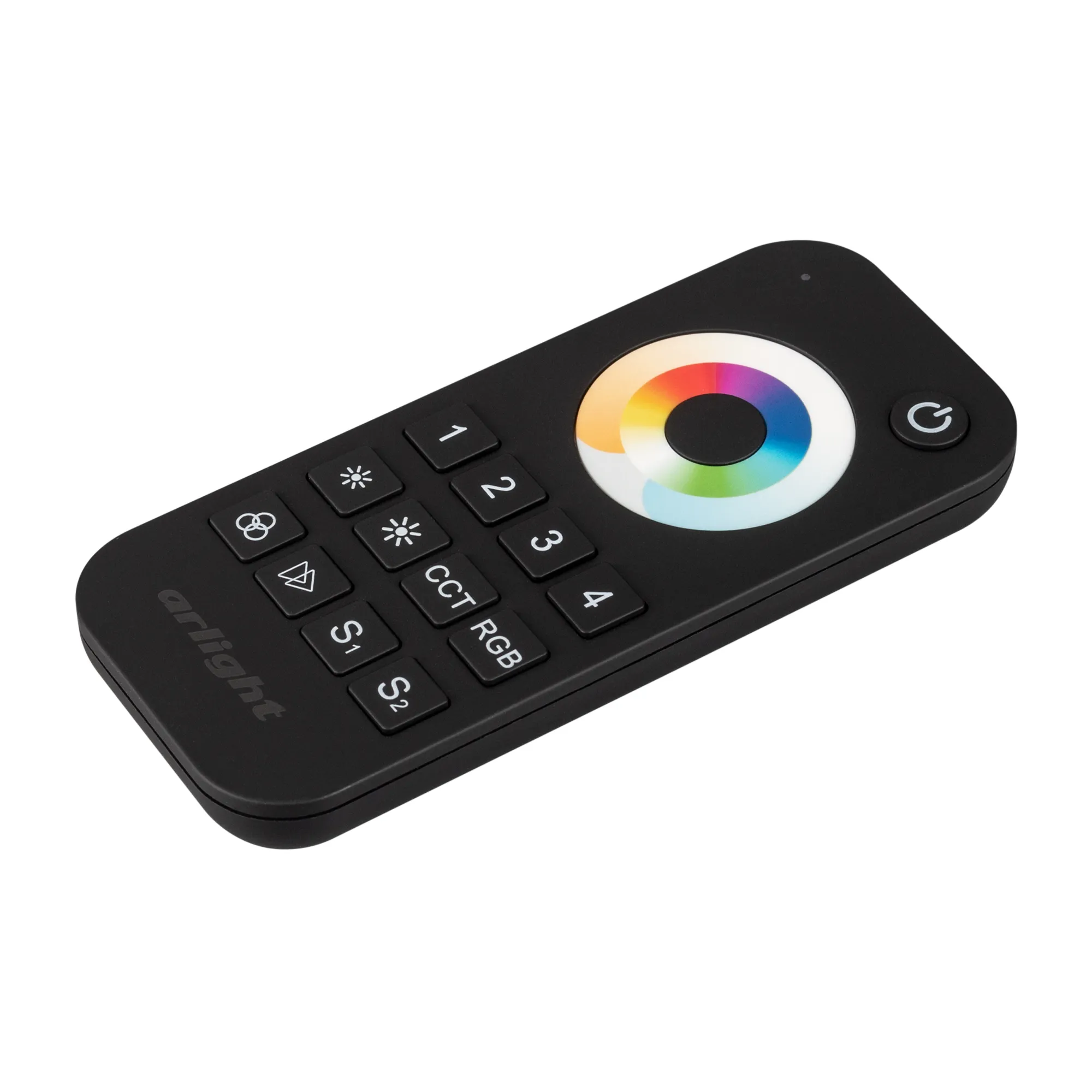Пульт SMART-R22-MULTI Black (4 зоны, 2.4G) (Arlight, IP20 Пластик, 5 лет) - изображение товара