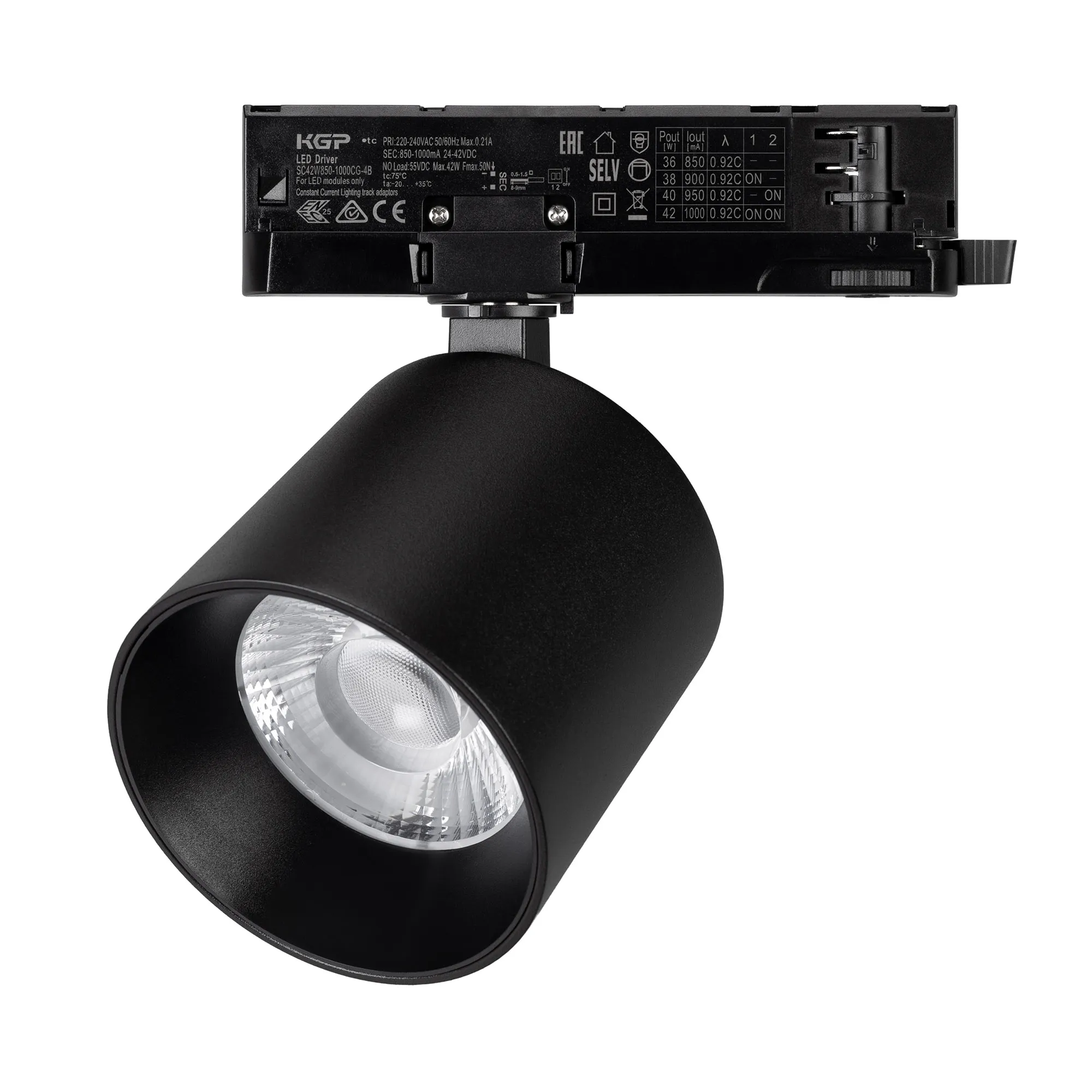 Светильник LGD-DYKE-4TR-R100-36W Day4000 (BK, 20 deg, 230V) (Arlight, IP20 Металл, 5 лет)