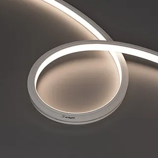 Лента герметичная MOONLIGHT-PRO-TOP-X320-13x12mm 48V Day4000 (9.6 W/m, IP67, 30m, wire x2) (Arlight, Вывод боковой, 7 лет)