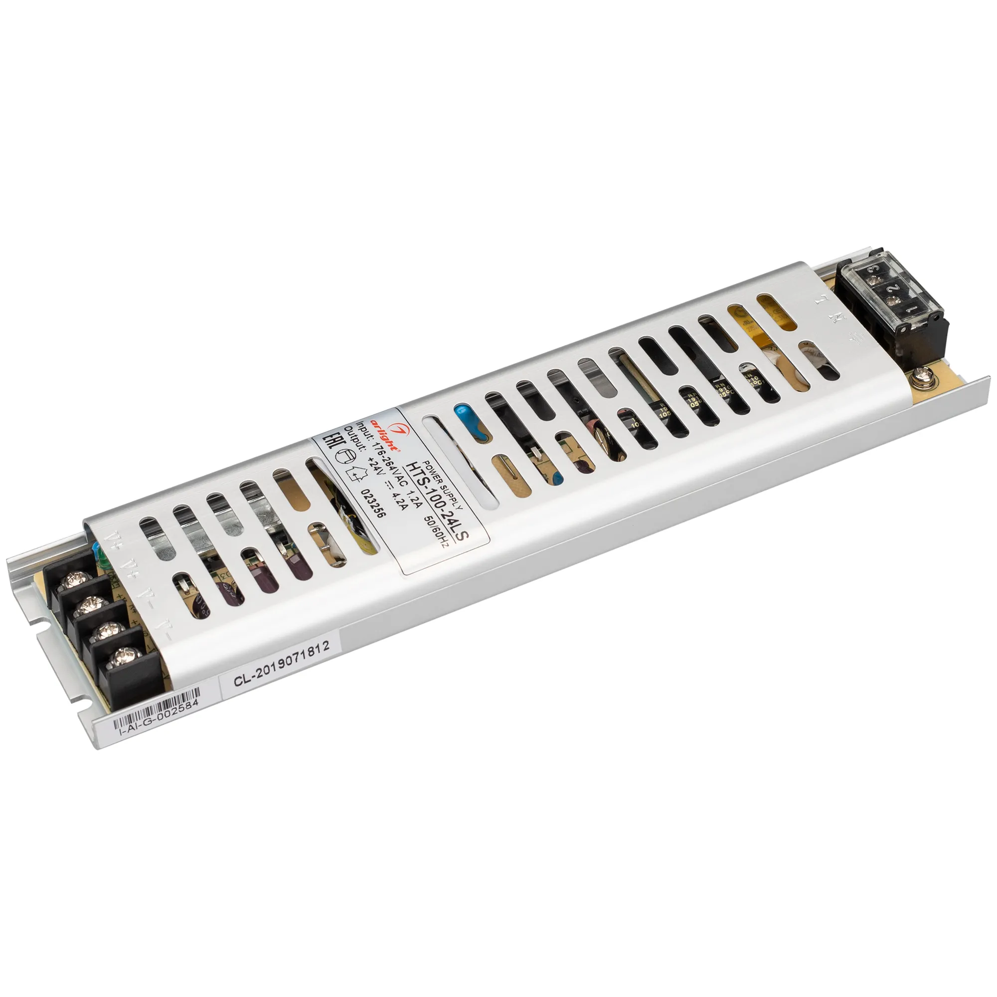 Блок питания HTS-100-24-LS (24V, 4,2A, 100W) (Arlight, IP20 Сетка, 3 года) - изображение товара