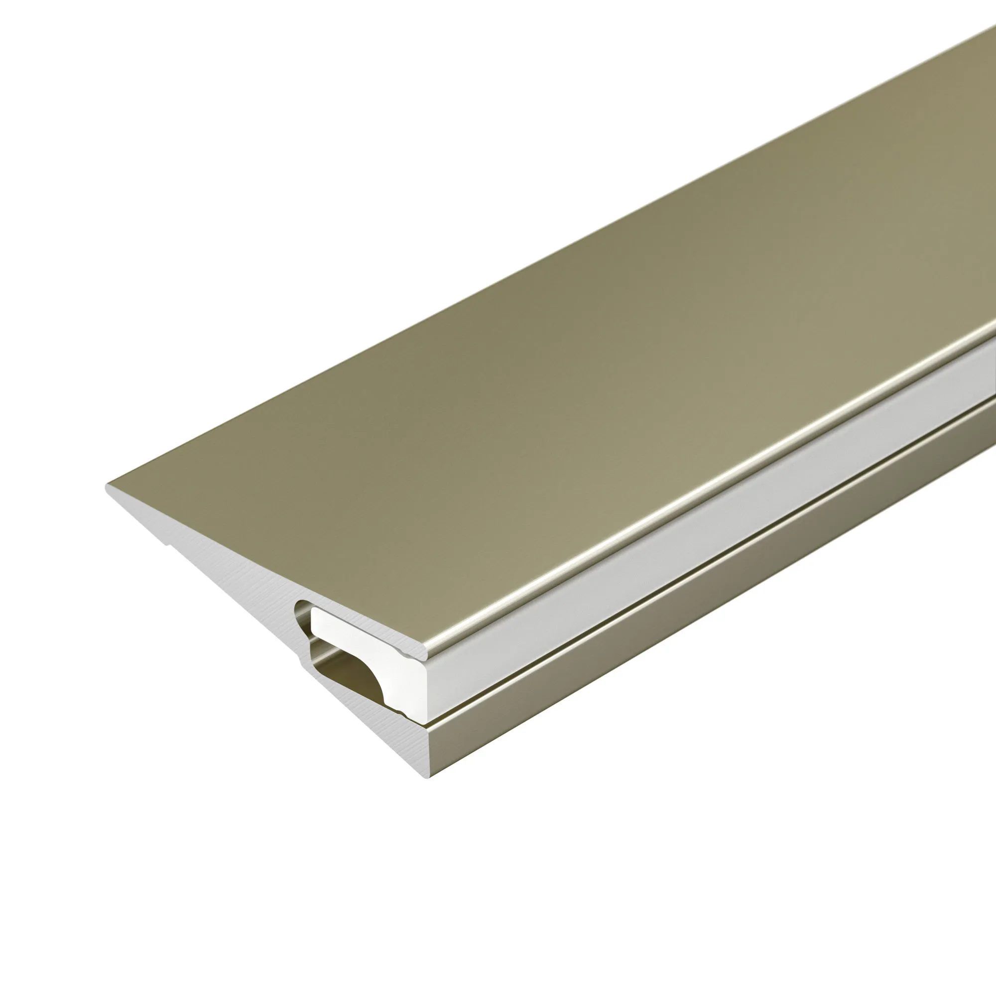 Профиль SL-MINI-SHELF-H8-2000 ANOD OLIVE GREY (Arlight, Алюминий) - изображение товара
