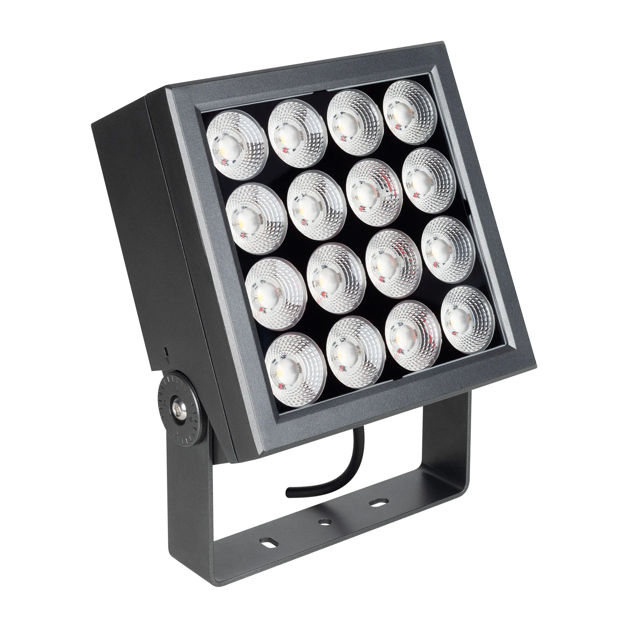Светильник ALT-BLOCK-S220x220-50W Warm3000 (GR, 15 deg, 230V) (Arlight, IP66 Металл, 3 года) - изображение товара