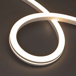 Лента герметичная MOONLIGHT-PRO-SIDE-X320-20x20mm 48V Day4000 (10 W/m, IP67, 30m, wire x2) (Arlight, Вывод боковой, 7 лет)